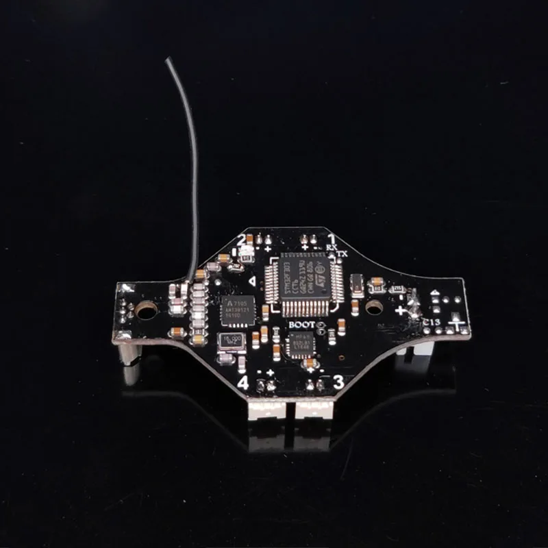 

1PC F3 615 716 8520 Coreless Motor Fight Controller MPU6500 Gyro with WS2812 Programmable Lamp Parts for RC FPV Micro Drone Quad