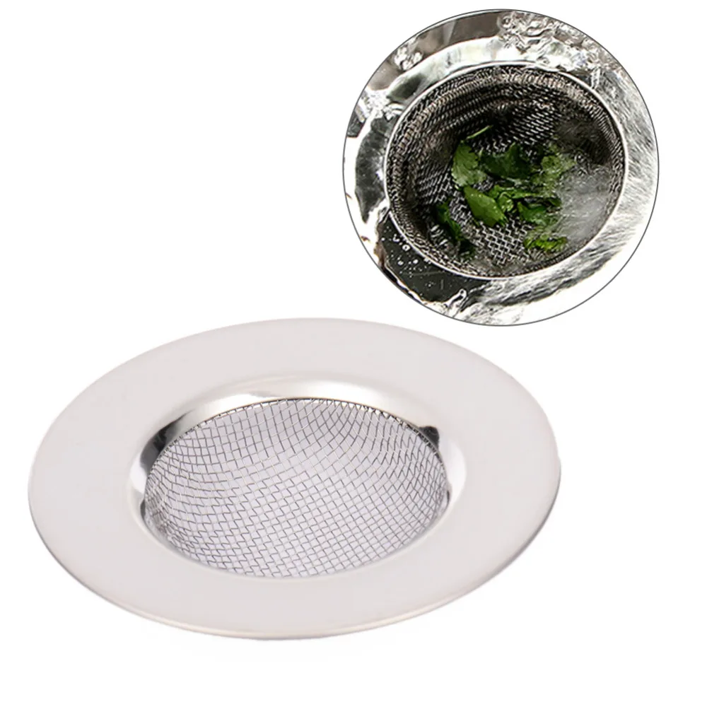 1 pcs Stainless Steel Round Floor Drain Kitchen Sink Filter Sewer Drain