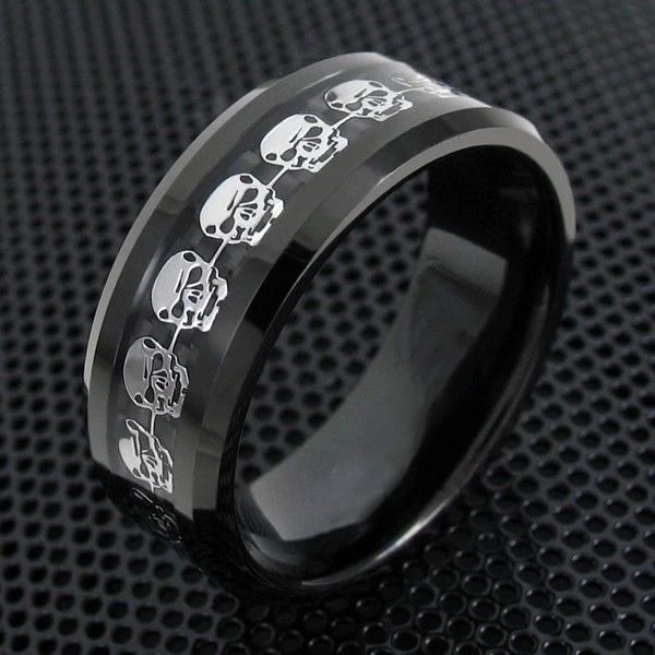 Tungsten-Carbide-Ring-Wedding Engagement-Band