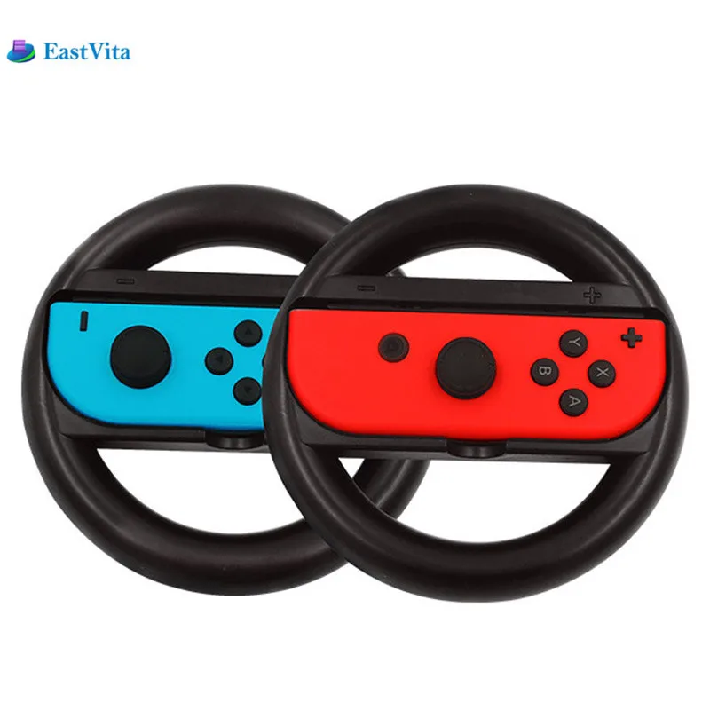 1 пара игровых контроллеров EastVita для гоночных игр рулевое колесо приставок Nintendo