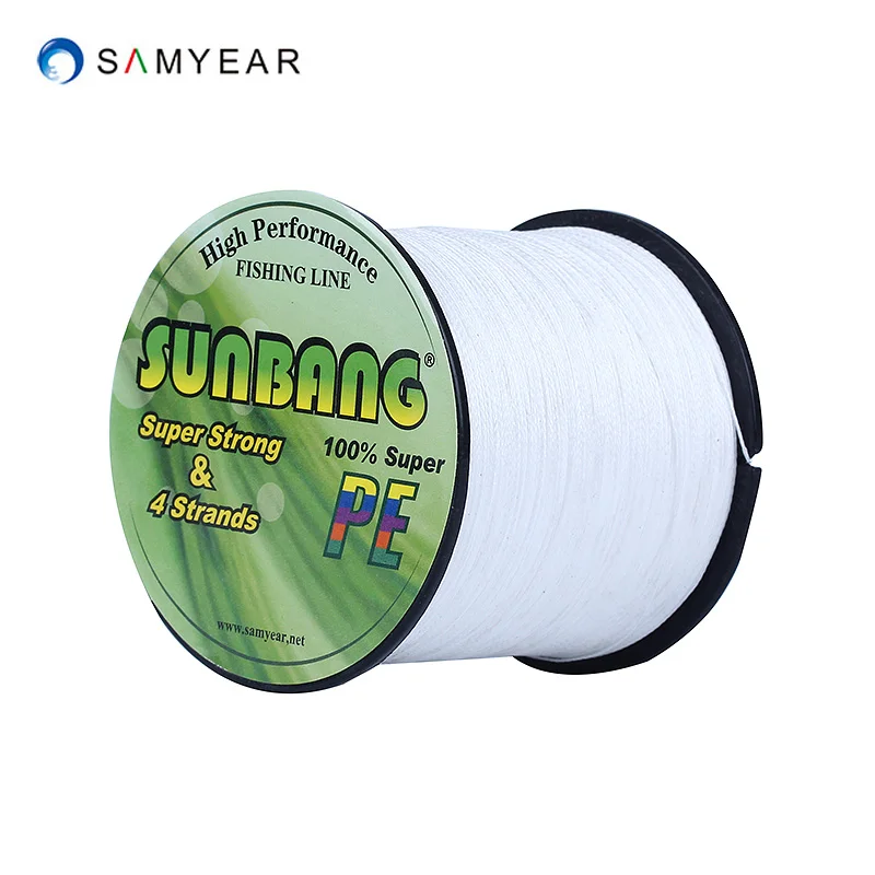 

Promotion!! Factory Hot Sale 100m 4 Weaves 10-80LB Strong PE Braid Fishing Line SUNBANG