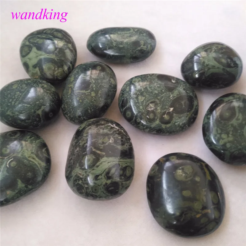 

(70-90g)NATURAL Peacock's eye jade Palm Worry Stone