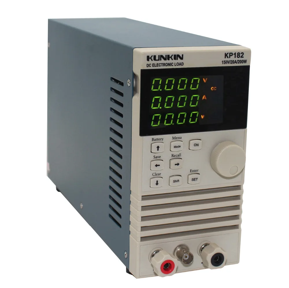 

KP182 DC Electronic Load Battery capacity tester Internal resistance tester Power tester 20A 200W