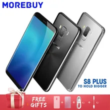 Bluboo S8 Plus MTK6750T Octa base Android 7.0 Smartphone 4 GB RAM 64 GB ROM 18:9 Mobile Téléphone 6 “HD Double Caméra Arrière d’empreintes digitales