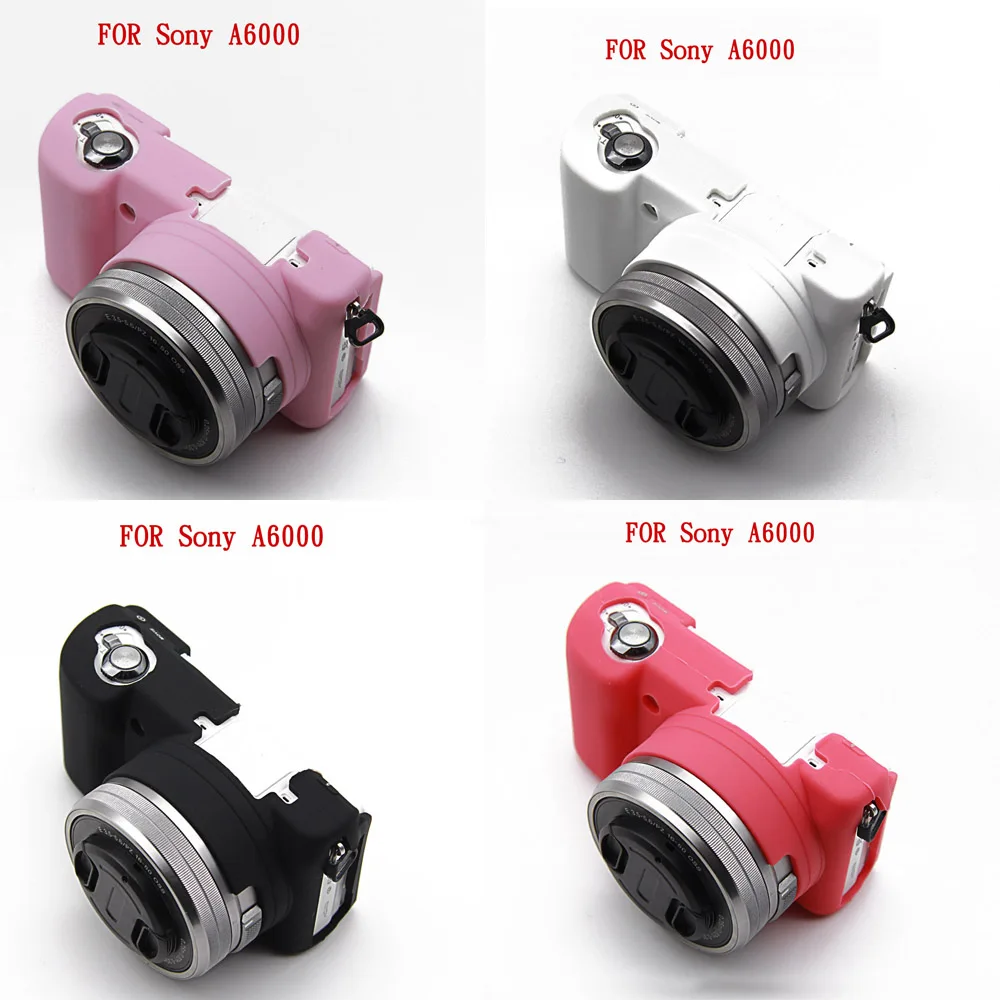 

Silicone Skin Case DSLR Camera Body Cover For Sony A6500 A6300 A6000 A5000 A5100 RX100 III IV Rubber Soft Anti-skid Texture Bag