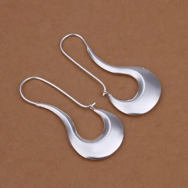

E338 Hot selling 925 plating silver earrings , 925 silver fashion jewelry , /amcajdja ambajdia