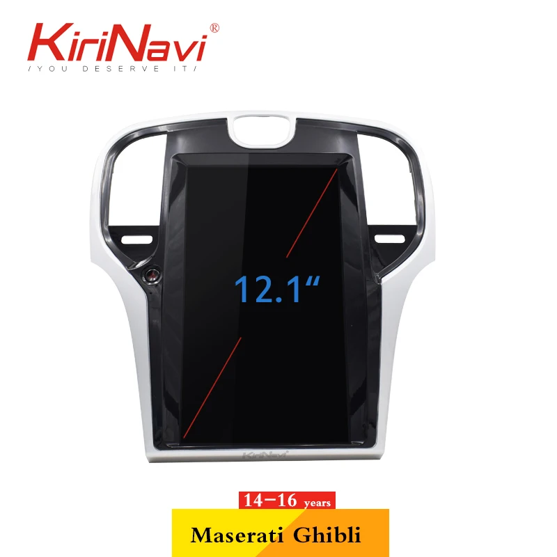 Top KiriNavi Car Radio Android DVD 12.1" Touch screen For Chrysler 300C Auto Audio GPS Multimedia Navigation System Bluetooth 1
