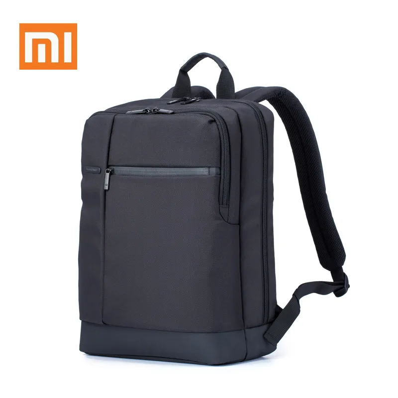 Черный рюкзак Xiaomi классические деловые рюкзаки 17L вместительная Студенческая