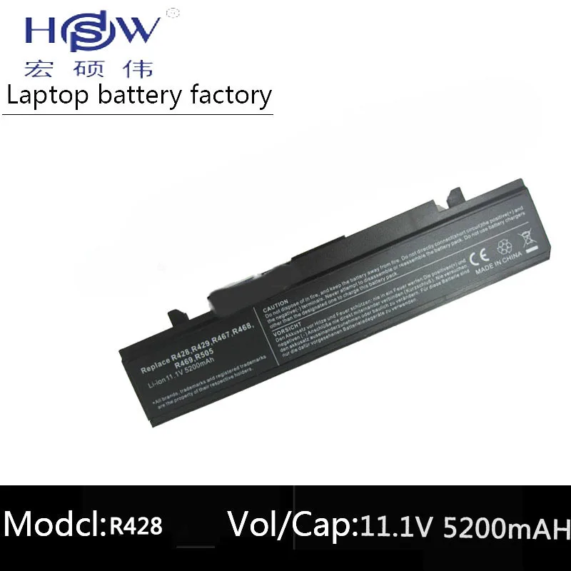 HSW Аккумулятор для ноутбука Samsung R580 R590 R700 R718 батарея R720 AS02DE R728 R730 R780 JT01 RF500 RF511 S01
