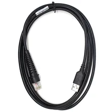 2PCS New 3800G Scanner 2m USB Rj45 usb cable For Honeywell HHP 3800g 4600G 4820G 3800ghd Barcode Scanner 2m symbol barcode scanner usb cable ls1203 ls2208 ls4208 ls3008 cba u01 s07zar z17 drop ship