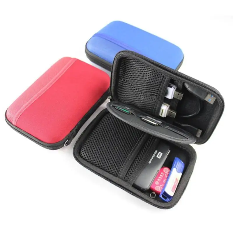 Portable Travel Storage Bag Electronic Organizer Digital Gadget Devices USB Cable Earphone SD