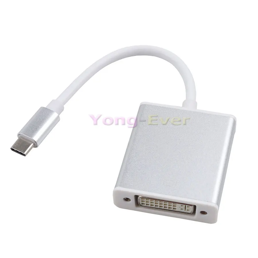 Адаптер переходник с USB 3 1 на DVI 24 5 Pin 1080P для Macbook Pro Chrombook 4K HDTV|dvi 24|dvi 5for macbook pro |