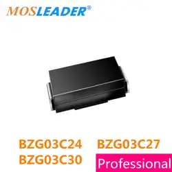 Mosleader SMA BZG03C24 BZG03C27 BZG03C30 1800 шт. DO214AC 600W BZG03C24TR BZG03C27TR BZG03C30TR китайский товар высокого качества