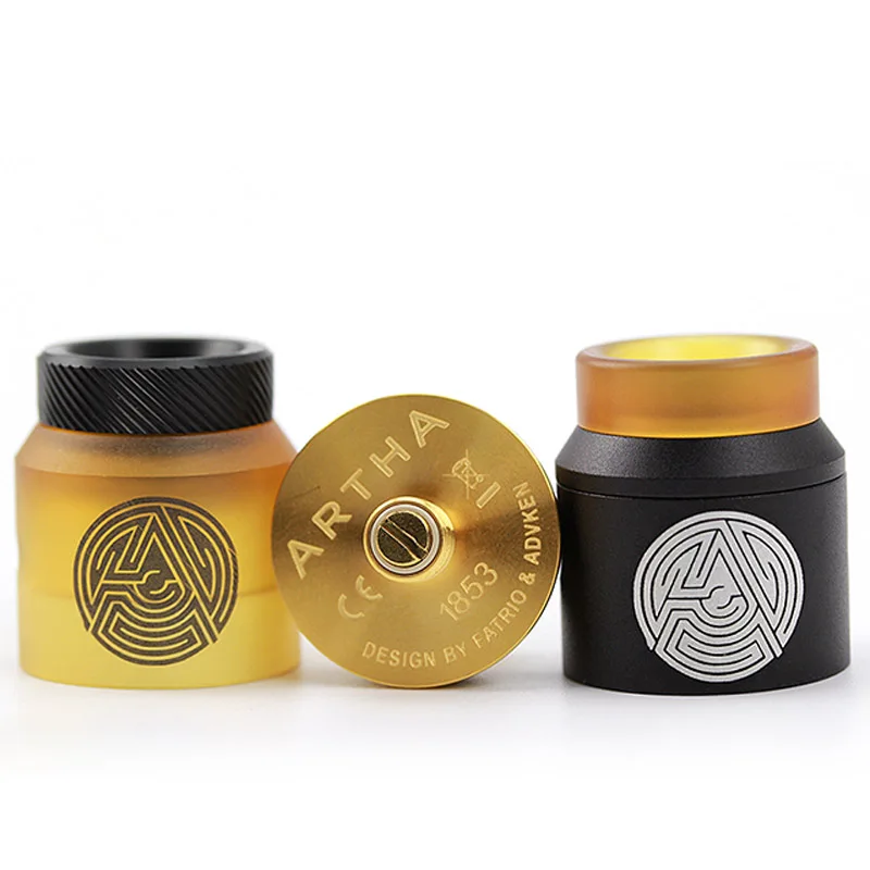 Атомайзер Advken Artha RDA 24 мм BF Rebuildable Dripping 510 Tank 810 с капельным наконечником для
