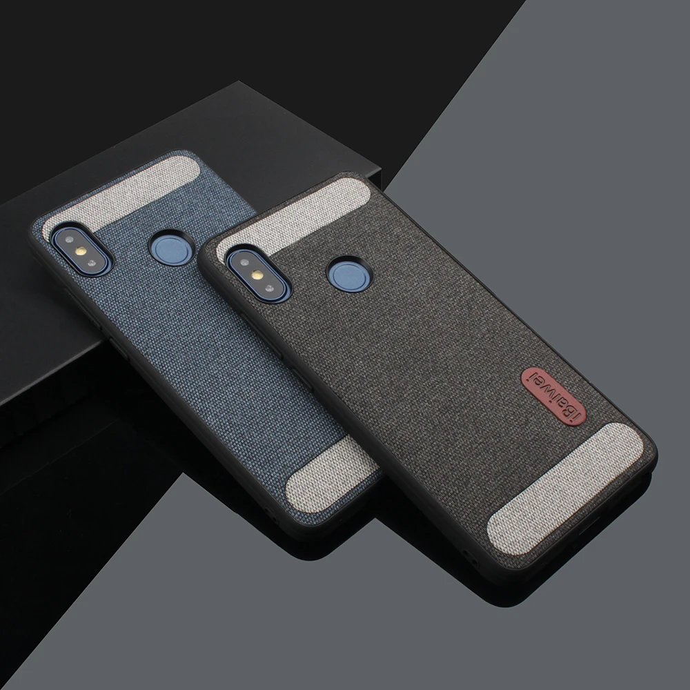

Fabric Case for Xiaomi Redmi Note 6 7 5 Pro 6A Cloth Texture Global POCOPHONE F1 Case Mi 9 8 SE Lite Mix 2S A1 5X Back Cover Man