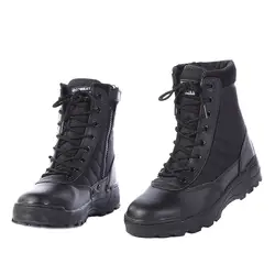 Зимняя обувь для мужчин дезерты сапоги в стиле милитари для мужчин s работы спортивные туфли SWAT армейские ботинки Zapatos ботильоны на