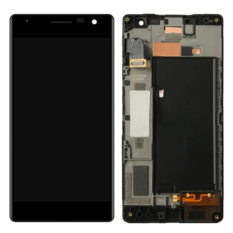 AMOLED 4 7 ''LCD для NOKIA Lumia 735 LCD сенсорный экран Рамка Nokia 730 ЖК дисплей двойная SIM RM 1038