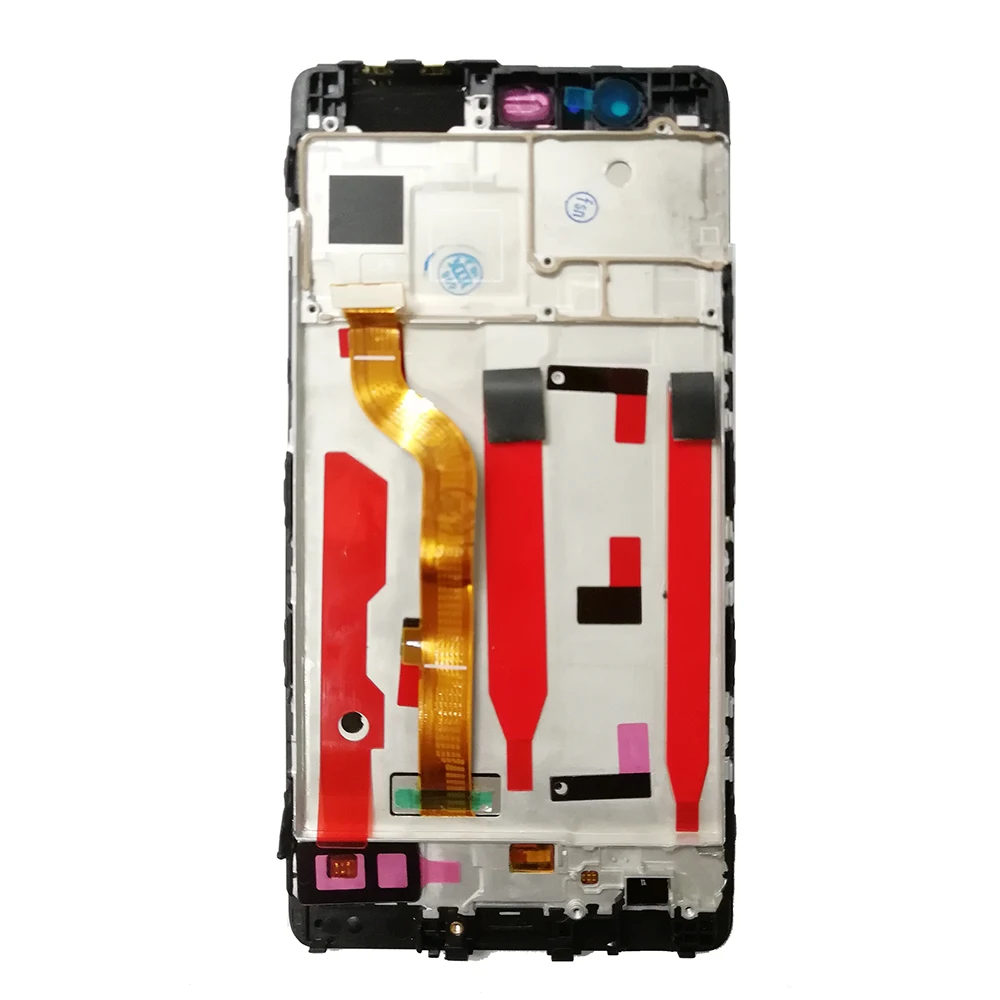 ЖК дисплей для Huawei P 9 P9 EVA L09 L19 сенсорная панель переднее стекло с рамкой