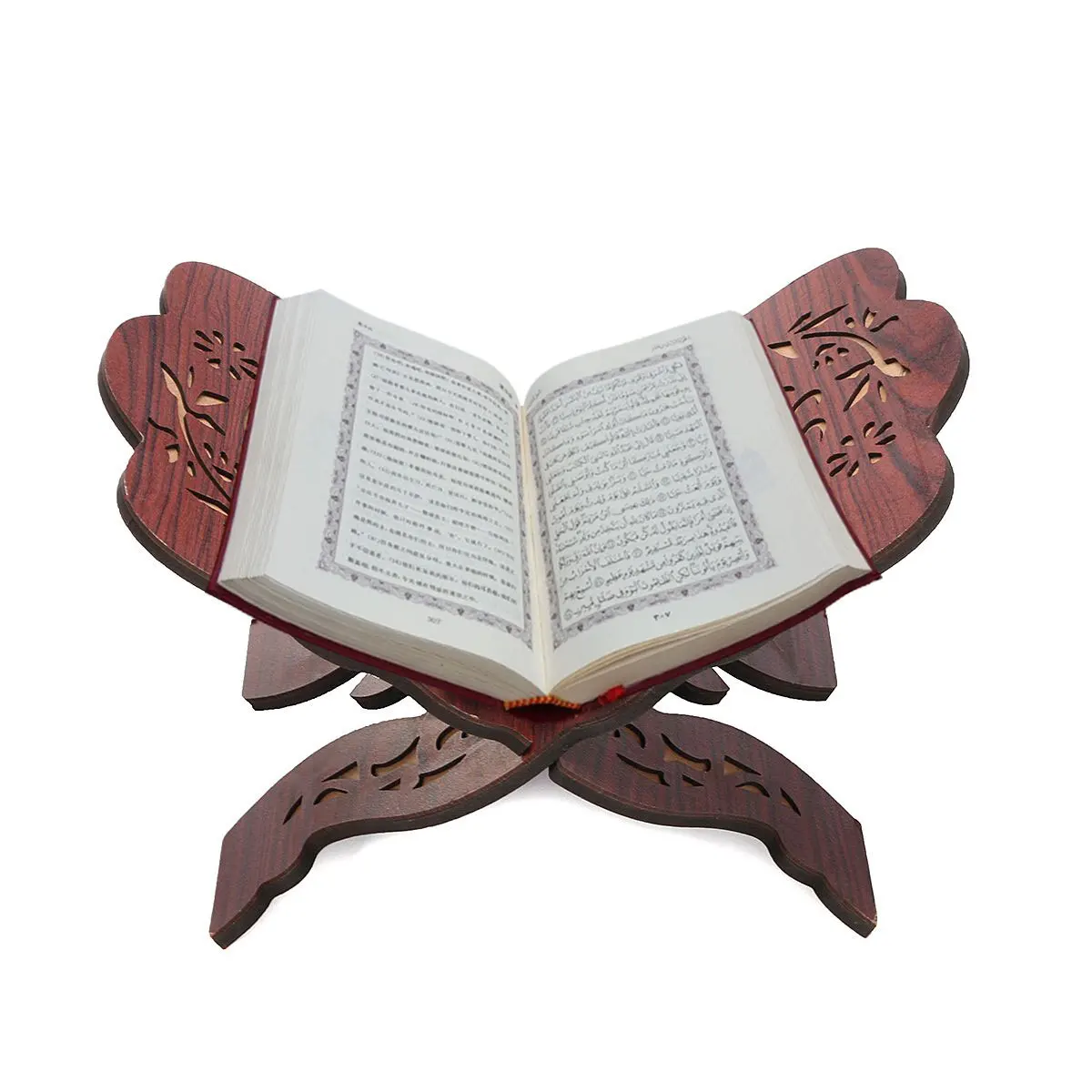 28x20x15 см деревянный держатель для книг Мусульманский Коран Рамадан Алла Исламский подарок для книг съемный ручной работы деревянная книга украшения