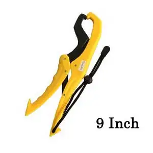 ABS пластиковый держатель для губ " /9" рыболовный захват плавучий захват для губ контроллер рыболовное снаряжение - Цвет: 9Inch Yellow