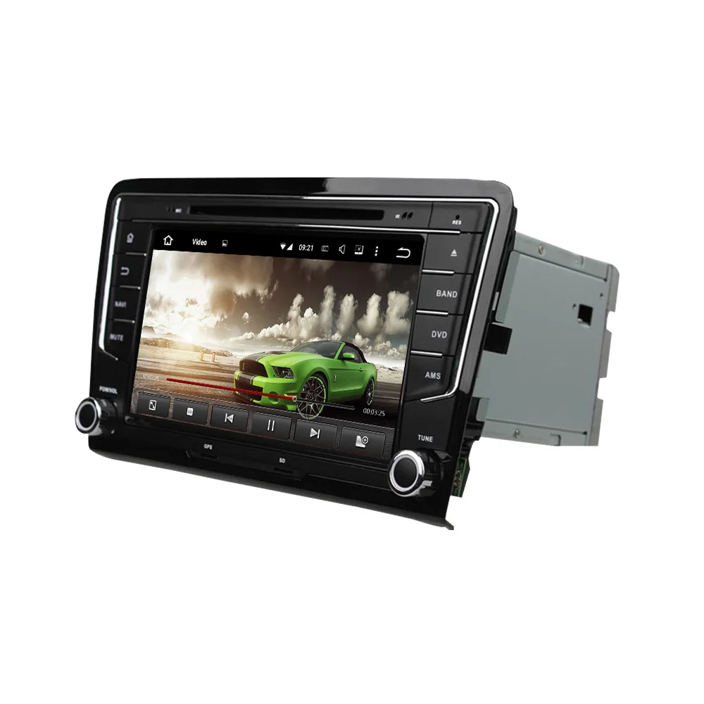 Flash Deal KLYDE 2 Din 8" Android 8.1 Car Radio For Volkswagen Santana 2013- Multimedia Player Car Audio Stereo DVD Canbus 2