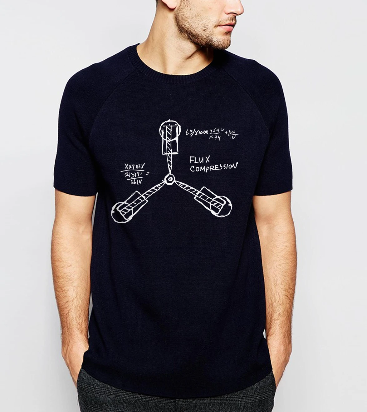 

Hot Sale Back to the Future Science T Shirts Men 2019 Summer New Casual Slim Fit 100% Cotton High Quality T-shirt For Fans