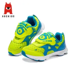 Abckids/От 3 до 6 лет дышащие спортивные кроссовки с мягкой подошвой для мальчиков и девочек; повседневная детская обувь; кроссовки для
