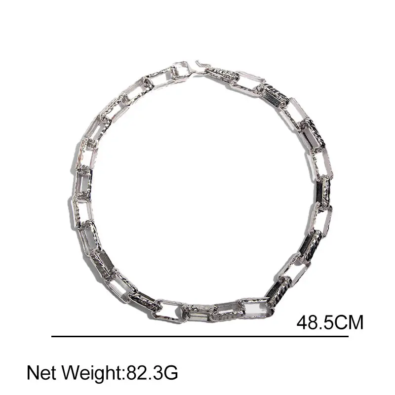Flatfoosie геометрической формы Серебряный Цвет кругов Чокеры Цепочки и ожерелья для Для женщин макси цепи Цепочки и ожерелья богемное свадебное утверждающий кулон ювелирные изделия