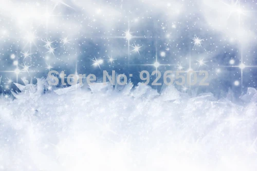 Thin fabric cloth printed photography background snowflake backdrop 5ft x 7ft D-4652 | Электроника