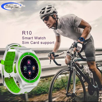 

R10 Smart Watch Men Sport Wristwatch Fitness Tracker Bluetooth Smartwatch with SIM Sedentary Reminder for Android IOS PK V9 U8