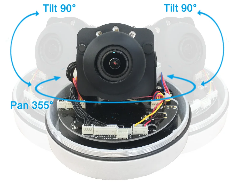 4MP мини панорамный наклон моторизованный 4X зум 2MP 4MP PTZ ip-камера для помещений с высоким разрешением безопасности IR PoE камера видеонаблюдения ONVIF 30M IR