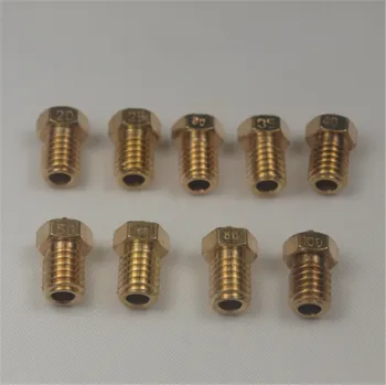 

fussor ultimaker 2/ 2+Extended + 9pcs*E3D nozzle kit/set for Olsson block(9 sizes nozzle) 1.75/3 mm
