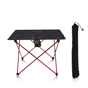 

Outdoor Folding Table Portable Oxford Cloth Camping BBQ Hiking Barbecue Table for Backpack Desk Traveling Outdoor Picnic