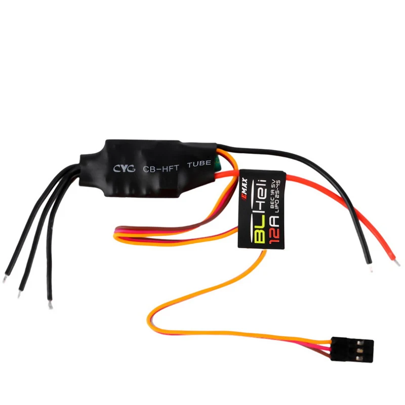 

4pcs/lot Emax BLHeli Series 12A ESC electronic Speed Controller with 1A 5V BEC for QAV 250 quadcopter FPV multicopter