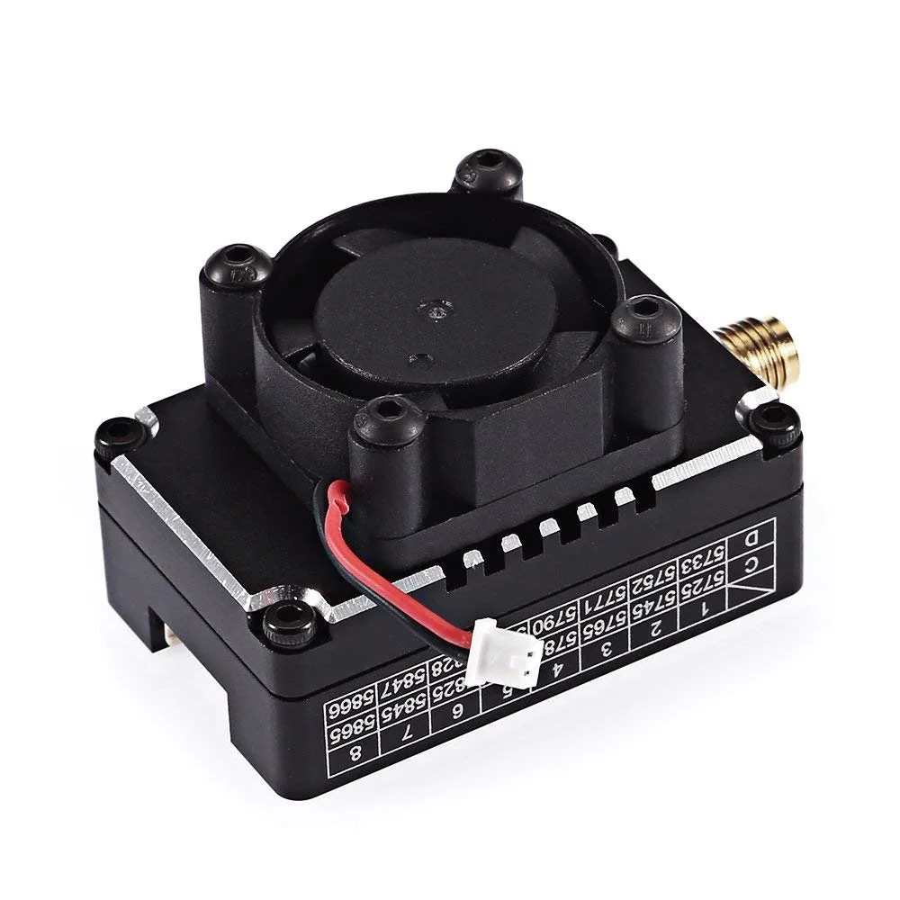 

F-Cloud TURBOWING 5.8G 2000mW 40CH Transmitter for RC Drone | FPV Real Time Transmitter with Cooling Fan