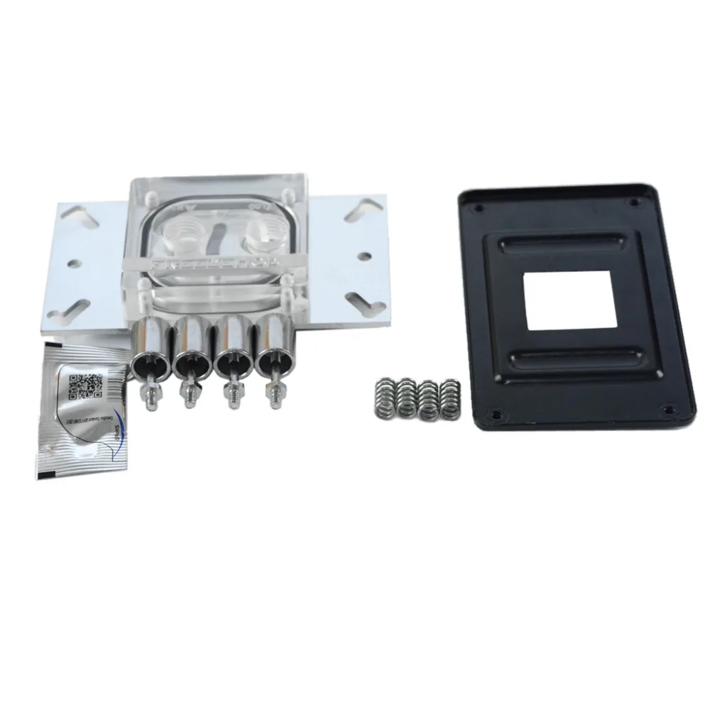 

1 Set CPU Acrylic Top Water Cooling Block Sprayable Liquid Block With Channel For AMD Cooling System