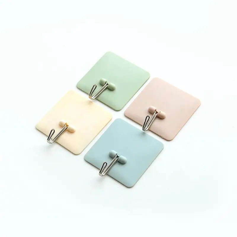 4Pcs Strong Sticky Hooks Hangers Organizer Wall Hanging Self adhesive