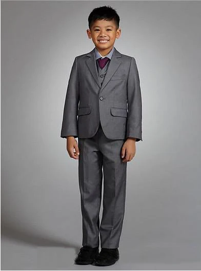 Модные детские костюмы для праздников на заказ костюм для мальчиков(пиджак+ брюки+ рубашка+ жилет+ галстук) пальто и куртки для мальчиков ZB293