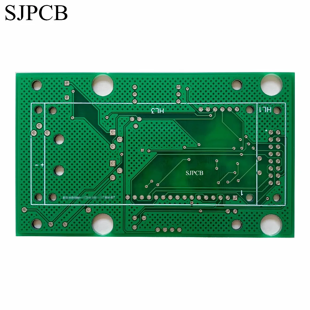 SJPCB широко используется два лица PCB сетки дизайн Чистая медь покрытая печатная плата на заказ свяжитесь с нами, чтобы получить предложение