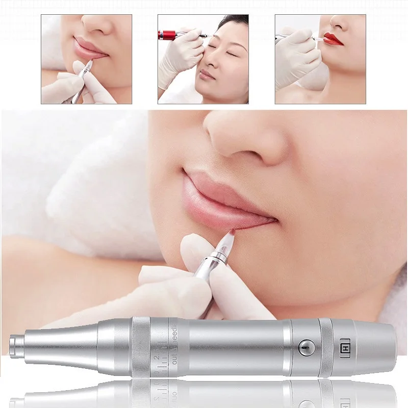 

Permanent Makeup Kit Set - Tattoo Eyebrow Pen Machine Cosmetics Tattoo Supply For Lip Eyebrow