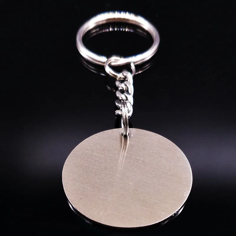 2018 amor familia clave de acero inoxidable anillo para mujer de moda de dos niños y una niña llavero regalo de la joyería llaveros de acero K77283