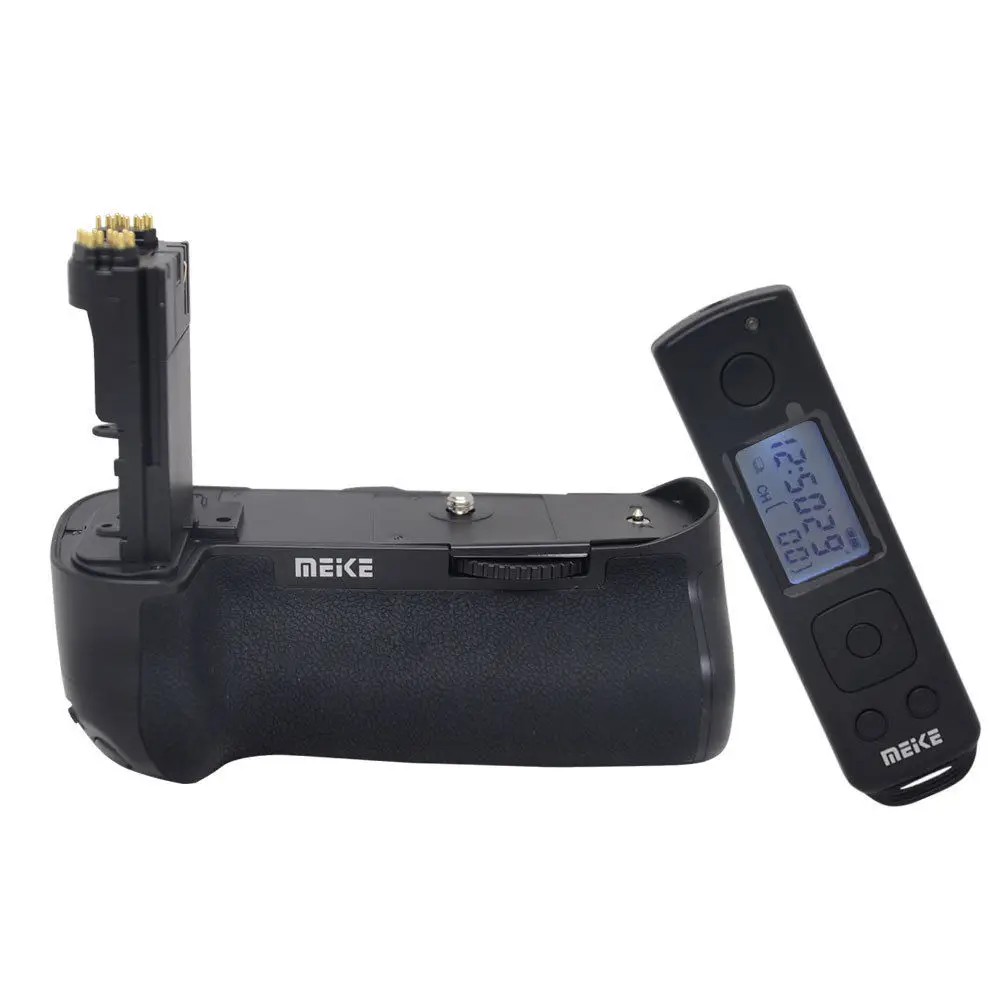 

meike MK-7DRII RPO Vertical Battery Grip hand pack holder 2.4g Wireless Control For canon 7D Mark II camera as BG-E16