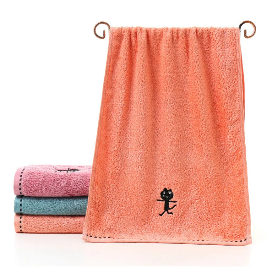34*75 см полотенце для лица мультяшная микрофибра бамбуковое волокно Ванная комната душ для взрослых кухонное полотенце тряпка для домашнее полотенце