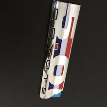 2011- Mustang& F-150 Boss 302 5.0 Койот Chrome Красный белого и синего цвета эмблема