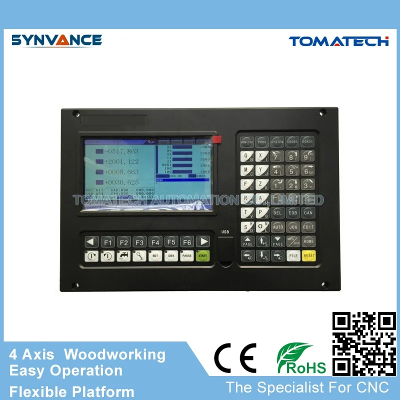 

High performance TAC-DK400A 4 axis CNC engraving controller for woodworking Router