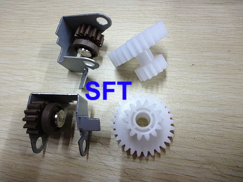 

Arm Swing Gear assy Fuser drive gear kit RF5-2409 RB2-1849 RS6-0348 for HP LaserJet 5000 5100/SE Canon LBP1820 1set 2pcs on sale