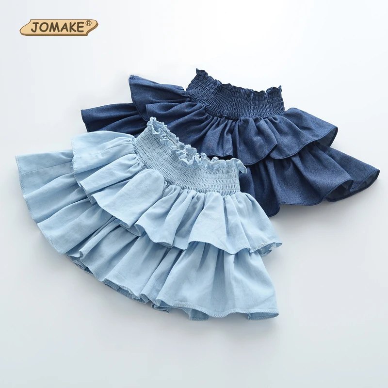 New Summer Style Children Girls Lovely Pleated Skirts Kids Clothes Girl