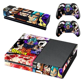 

Dragon Ball Super Z Skin Sticker Decal For Microsoft Xbox One Console and 2 Controllers For Xbox One Skins Stickers Vinyl