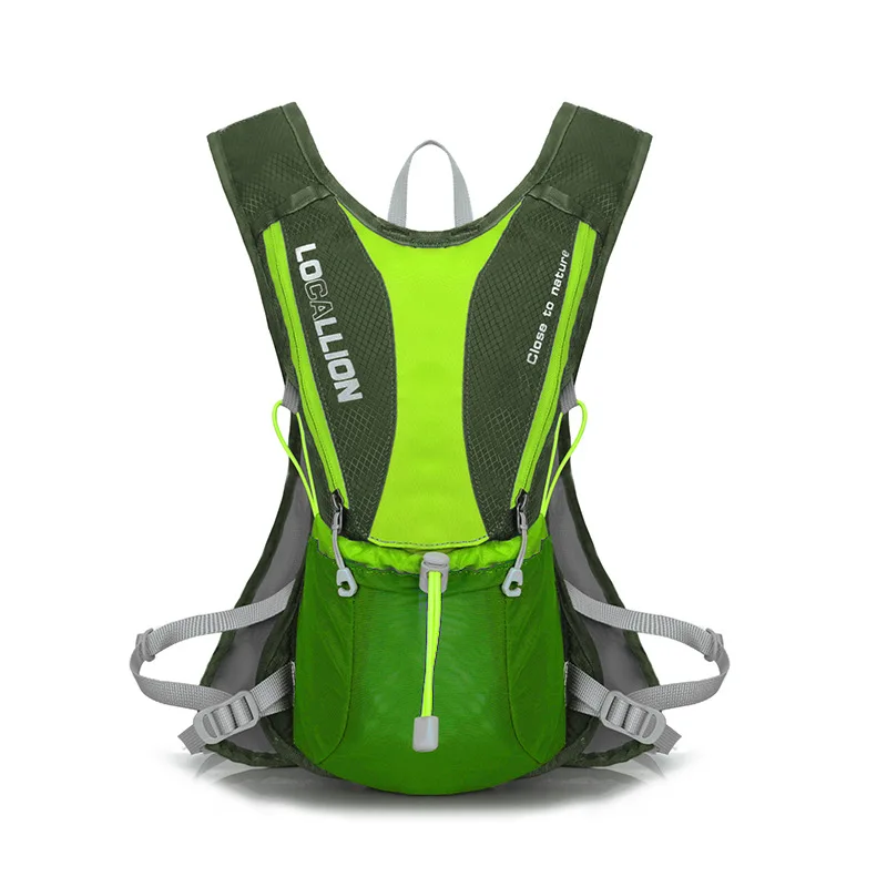 Местный лев Велоспорт рюкзак полиэстер с 1.5L воды сумки водонепроницаемая сумка для велосипеда гидратации горный велосипед Рюкзаки Сумки - Цвет: Army green