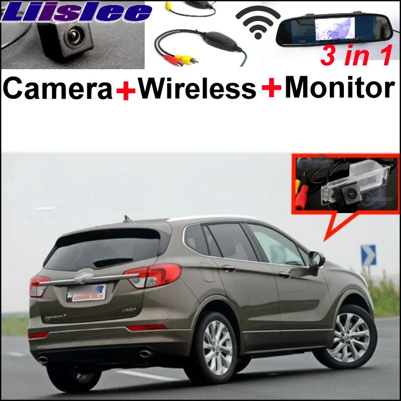 

Liislee 3in1 Special WiFi Camera + Wireless Receiver + Mirror Screen Rear View Back Parking System For Buick Envision 2014~2015
